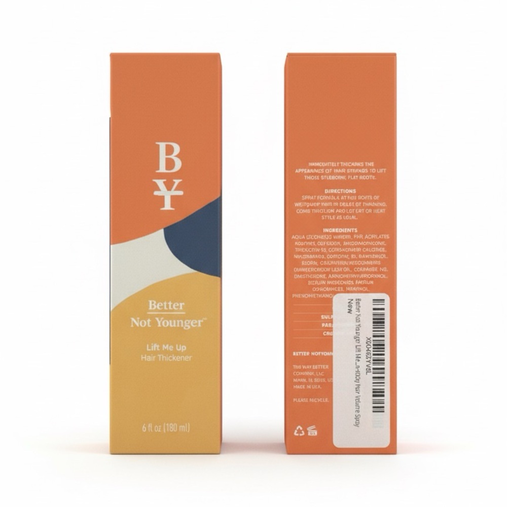 Better Not Younger Lift Me Up Hair Thickener 6 fl oz. 180 ml.